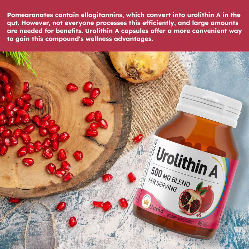 USLSHA Urolithin A Supplement for Healthy Aging & Mitochondrial Support