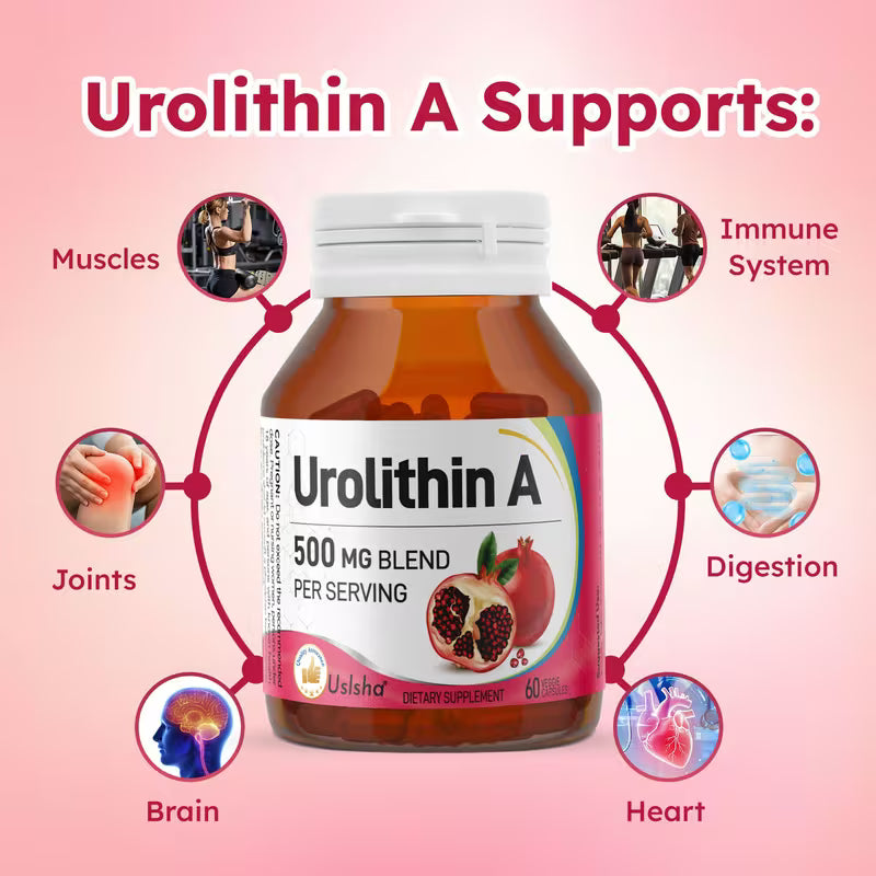 USLSHA Urolithin A Supplement for Healthy Aging & Mitochondrial Support