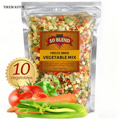 Dehydrated Mixed Vegetables – Vegetable Soup Mix for Cooking, Ramen & Camping